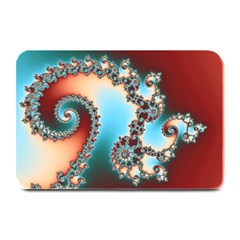 Fractal Spiral Art Math Abstract Plate Mats by Ravend