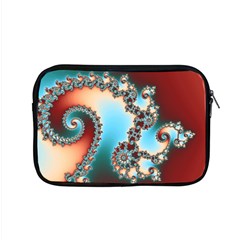 Fractal Spiral Art Math Abstract Apple Macbook Pro 15  Zipper Case by Ravend