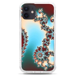 Fractal Spiral Art Math Abstract Iphone 12 Mini Tpu Uv Print Case	 by Ravend