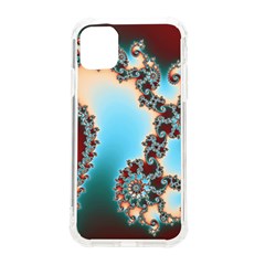 Fractal Spiral Art Math Abstract Iphone 11 Tpu Uv Print Case by Ravend