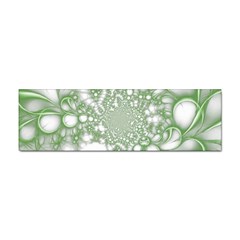 Green Abstract Fractal Background Texture Sticker (bumper) by Ravend