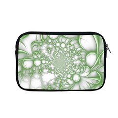 Green Abstract Fractal Background Texture Apple Macbook Pro 13  Zipper Case by Ravend