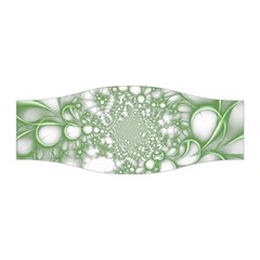 Green Abstract Fractal Background Texture Stretchable Headband by Ravend