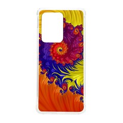 Fractal Spiral Bright Colors Samsung Galaxy S20 Ultra 6 9 Inch Tpu Uv Case by Ravend