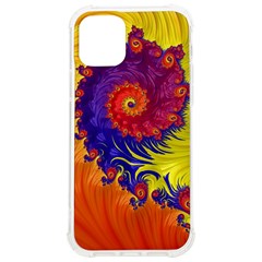 Fractal Spiral Bright Colors Iphone 12/12 Pro Tpu Uv Print Case by Ravend