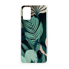 Green Nature Bohemian Painting Leaves Foliage Samsung Galaxy S20plus 6 7 Inch Tpu Uv Case by Ravend