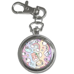 Pusheen Carebears Bears Cat Colorful Cute Pastel Pattern Key Chain Watches by Sapixe