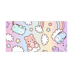 Pusheen Carebears Bears Cat Colorful Cute Pastel Pattern Yoga Headband