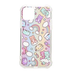 Pusheen Carebears Bears Cat Colorful Cute Pastel Pattern Iphone 11 Pro 5 8 Inch Tpu Uv Print Case by Sapixe