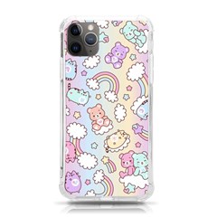 Pusheen Carebears Bears Cat Colorful Cute Pastel Pattern Iphone 11 Pro Max 6 5 Inch Tpu Uv Print Case