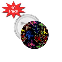 Bears Colors Dead Head Deadhead Grateful Dead 1 75  Buttons (10 Pack) by Sapixe