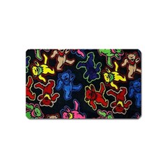 Bears Colors Dead Head Deadhead Grateful Dead Magnet (name Card) by Sapixe