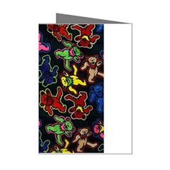 Bears Colors Dead Head Deadhead Grateful Dead Mini Greeting Cards (pkg Of 8)