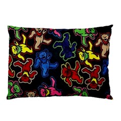 Bears Colors Dead Head Deadhead Grateful Dead Pillow Case by Sapixe