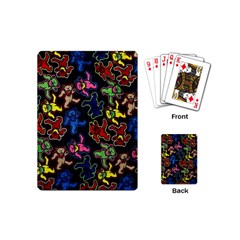 Bears Colors Dead Head Deadhead Grateful Dead Playing Cards Single Design (mini)