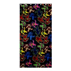 Bears Colors Dead Head Deadhead Grateful Dead Shower Curtain 36  X 72  (stall)  by Sapixe