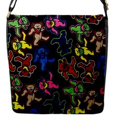 Bears Colors Dead Head Deadhead Grateful Dead Flap Closure Messenger Bag (s) by Sapixe