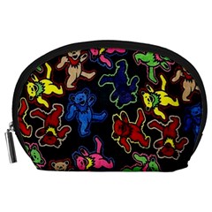 Bears Colors Dead Head Deadhead Grateful Dead Accessory Pouch (large) by Sapixe