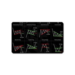 Chart Pattern Magnet (name Card) by Sapixe