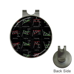 Chart Pattern Hat Clips With Golf Markers by Sapixe