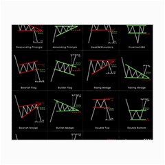 Chart Pattern Small Glasses Cloth by Sapixe