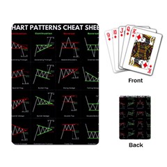 Chart Pattern Playing Cards Single Design (rectangle)