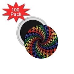 Deadhead Bears Band  Colorsdead Head Grateful Dead Pattern 1 75  Magnets (100 Pack)  by Sapixe