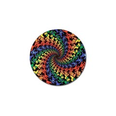 Deadhead Bears Band  Colorsdead Head Grateful Dead Pattern Golf Ball Marker (10 Pack) by Sapixe