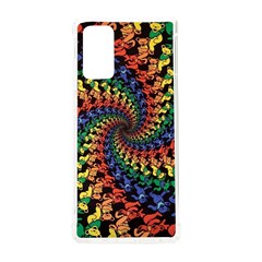 Deadhead Bears Band  Colorsdead Head Grateful Dead Pattern Samsung Galaxy Note 20 Tpu Uv Case by Sapixe