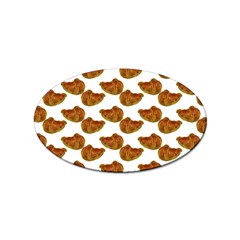 Biscuits Photo Motif Pattern Sticker Oval (10 Pack) by dflcprintsclothing