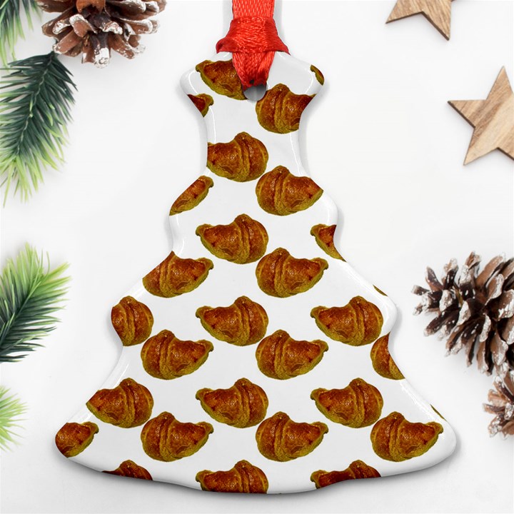 Biscuits Photo Motif Pattern Christmas Tree Ornament (Two Sides)