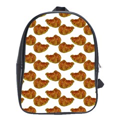 Biscuits Photo Motif Pattern School Bag (xl) by dflcprintsclothing