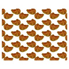 Biscuits Photo Motif Pattern One Side Premium Plush Fleece Blanket (medium) by dflcprintsclothing