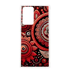 Bohemian Vibes In Vibrant Red Samsung Galaxy Note 20 Ultra Tpu Uv Case by HWDesign