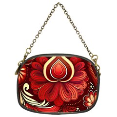 Bohemian Flower Drop Chain Purse (one Side) by HWDesign