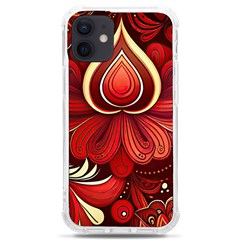 Bohemian Flower Drop Iphone 12 Mini Tpu Uv Print Case	 by HWDesign