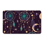 Bohemian  stars, moons, and dreamcatchers Magnet (Rectangular) Front