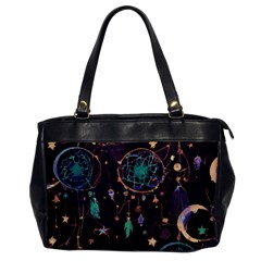 Bohemian  Stars, Moons, And Dreamcatchers Oversize Office Handbag by HWDesign