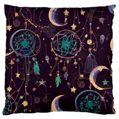 Bohemian  Stars, Moons, And Dreamcatchers Standard Premium Plush Fleece Cushion Case (one Side) by HWDesign