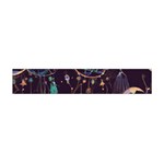 Bohemian  stars, moons, and dreamcatchers Premium Plush Fleece Scarf (Mini) Front