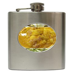 Italian Pasta Photo Montage Hip Flask (6 Oz) by dflcprintsclothing