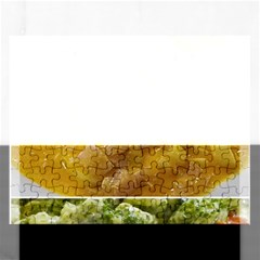 Italian Pasta Photo Montage Rectangular Jigsaw Puzzl by dflcprintsclothing