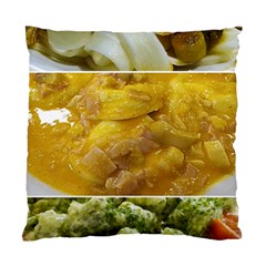 Italian Pasta Photo Montage Standard Cushion Case (one Side) by dflcprintsclothing