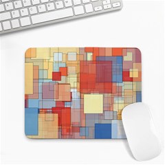 Art Abstract Rectangle Square Small Mousepad by Ravend