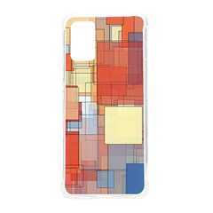 Art Abstract Rectangle Square Samsung Galaxy S20plus 6 7 Inch Tpu Uv Case