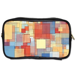 Art Abstract Rectangle Square Toiletries Bag (one Side) by Ravend