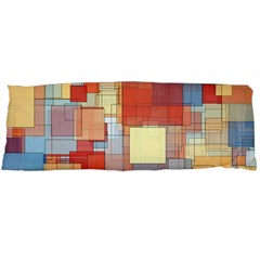 Art Abstract Rectangle Square Body Pillow Case (dakimakura) by Ravend