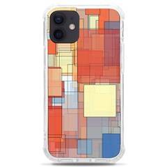 Art Abstract Rectangle Square Iphone 12 Mini Tpu Uv Print Case	 by Ravend