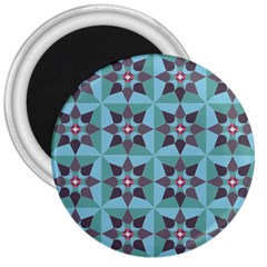 Floral Pattern Floral Motif 3  Magnets