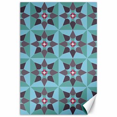 Floral Pattern Floral Motif Canvas 12  x 18 